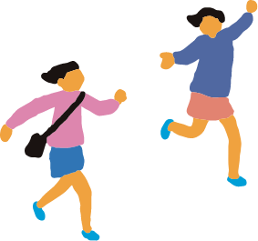 唐人町エリアイラスト