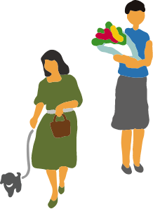 大手門エリアイラスト